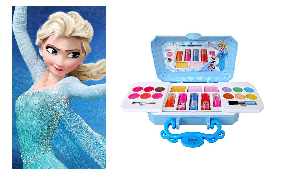 Amazon Co Jp 子供 メイクセット ディズニー アナ雪 おもちゃ アナと雪の女王 お化粧セット ドレッサー 女の子 人気 メイクボックス 子供メイクアップセット キッズ メイク アップ ボックス メイクアップセット 子供用 用 おけしょうセット メイクアップ おままごと 化粧