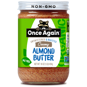 ONCE AGAIN almond butter