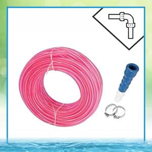 garbnoire PVC Garden Hose Water Pipe with Connector Car/Bike wash