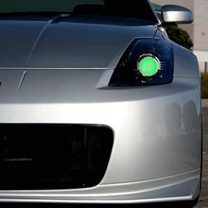 RGB LED Demon Eye w/Remote Control For Car Motorcycle Projector Headlight Demon Eyes Retrofit