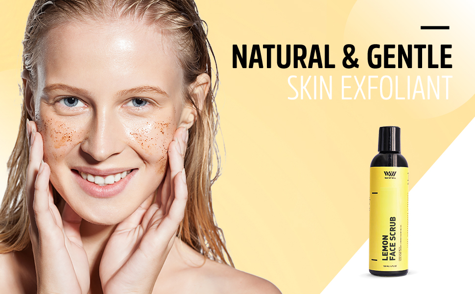 exfoliating face wash dark spot corrector facial scrubber exfoliator dead skin remover for mens  