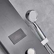 shower system with shower head