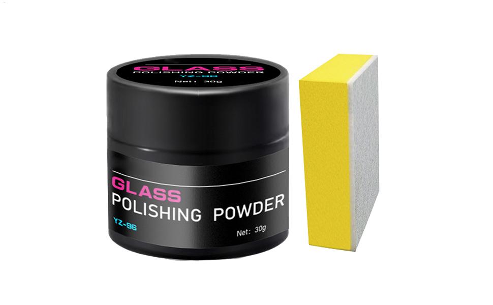 Car glass polishing powder