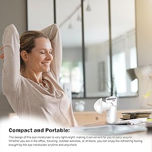 Eye Steamer Mister, verwarmde oogmistspuiter