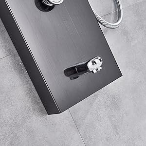 shower room panel wall mounted