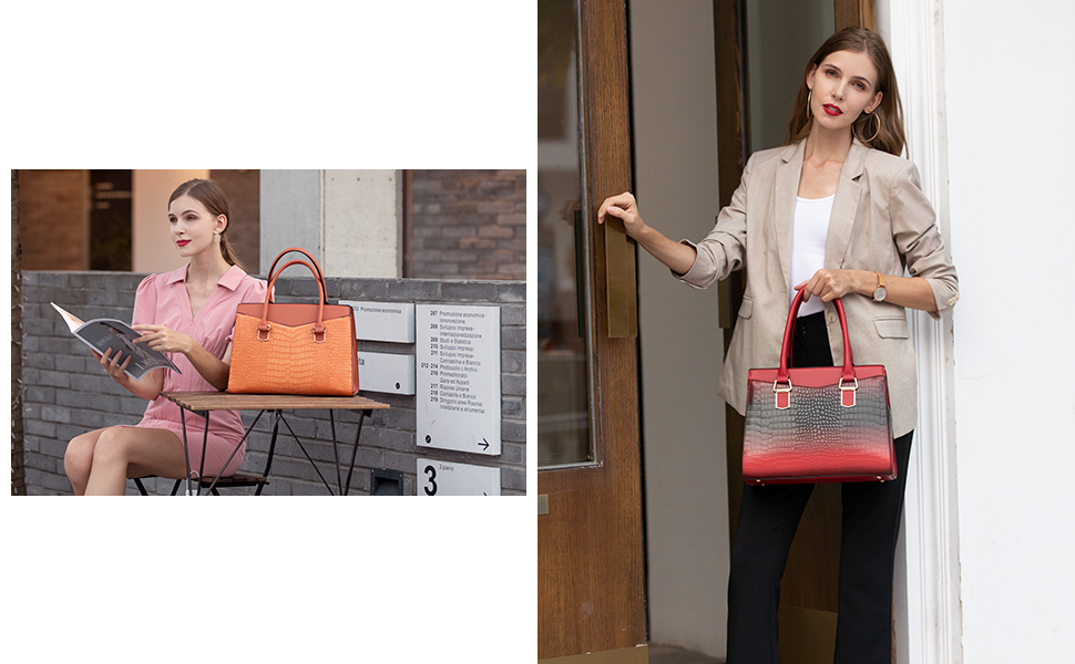 LJOSEIND Women Handbag Designer Luxury Satchel Purse