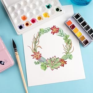 aquarelverfset