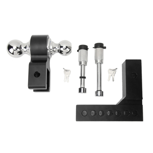 Amazon.co.jp: レシーバーヒッチボールマウント 調整可能