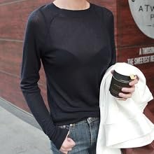 Black See Through Top