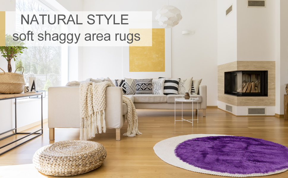 sourcing map Faux Sheepskin Area Rug Indoor Soft Fluff Carpet Rugs for
