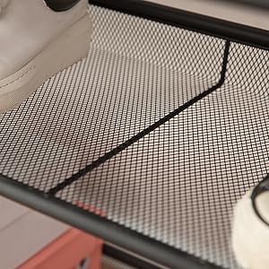 Schuhregal, 5-lagiges Schuhablage, Verstellbares Schuhbank, Flach Und Neigbar, Langlebig Und Stabil, Metall, Eingang, Korridor, Industrieraum, HOOBRO 75 X 30 X 85,1 Cm EBF01XJ01 16 EBF01XJ01