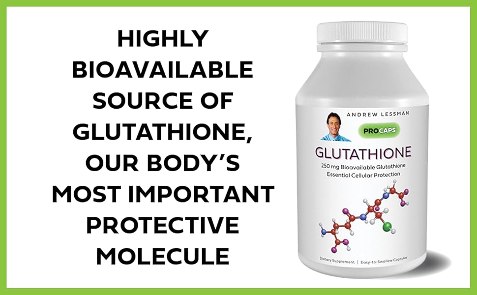 Andrew Lessman Glutathione 250 mg 30 Capsules Powerful
