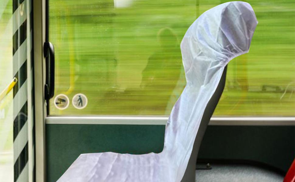 Housse de chaise d'avion