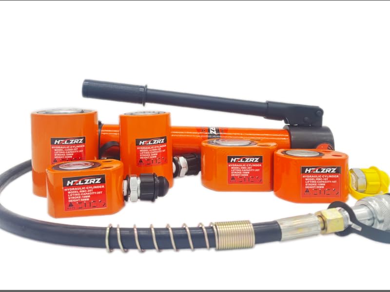 HZLZRZ 10 Ton Hydraulic Cylinder Jack with CP-180 Manual