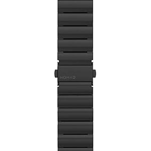  Nomad Steel Band for Apple Watch 44mm 42mm Black Hardware