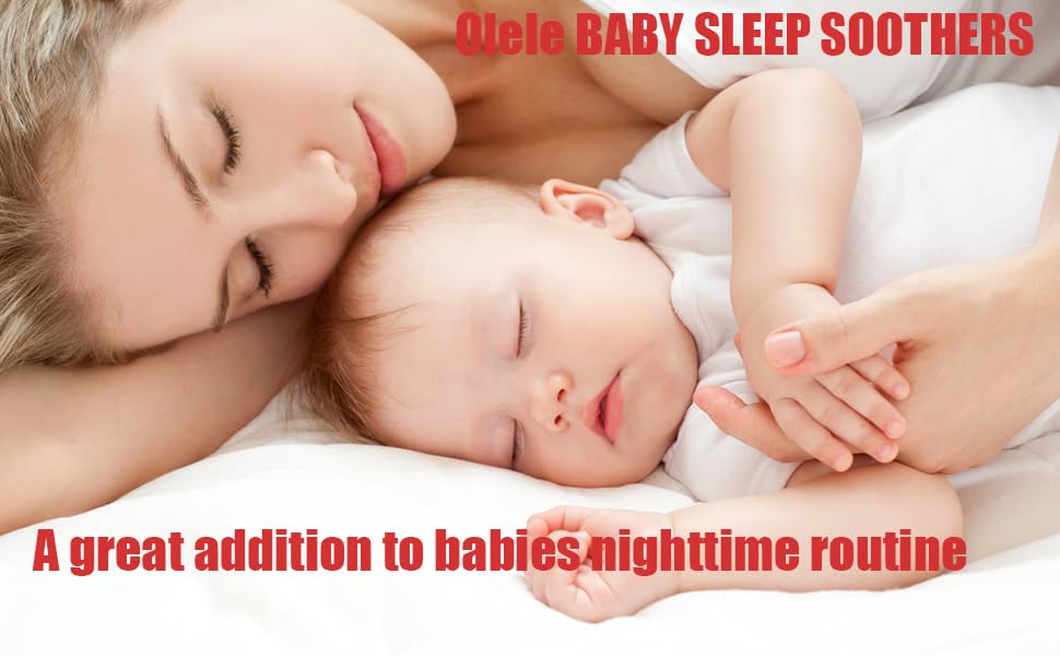 Baby Sleep Aid with Cry Sensor, Olele Baby Sleep Soothers, Baby Sound