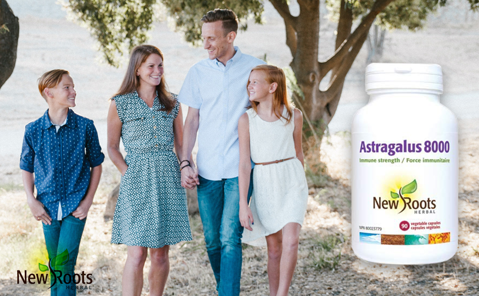 New Roots Herbal Astragalus 8000, 500mg 90 Capsules Astragalus Root