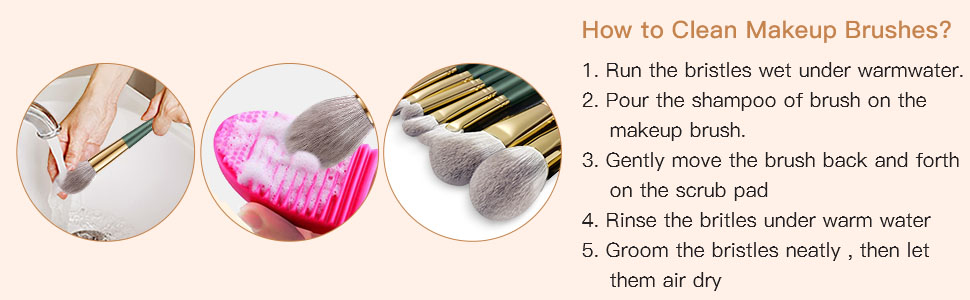 makeup brushes
