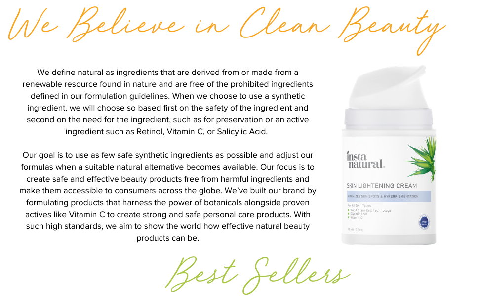 We Believe in Clean Beauty