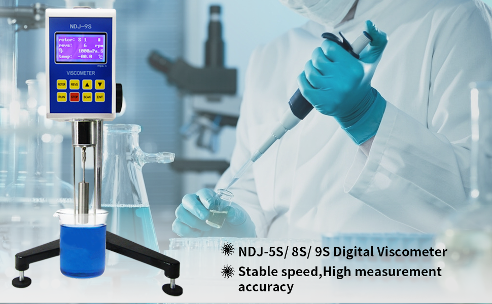 KUNHEWUHUA NDJ9S Digital Rotary Viscosity Meter