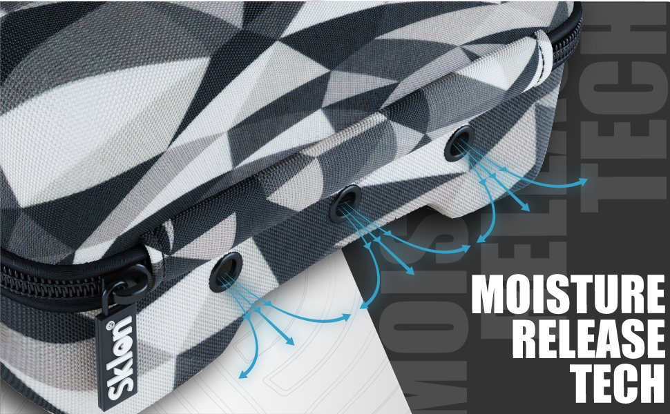 Sklon Ski and Snowboard Goggle Case Holder for Glasses Made to