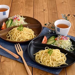 Amazon｜テーブルウェアイースト ランチプレート 丸型2つ仕切り