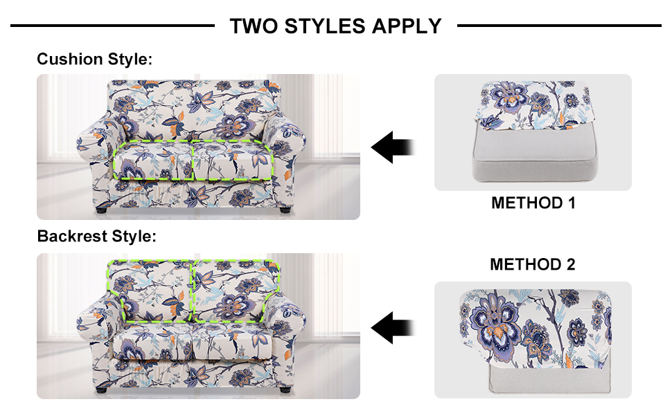 hyha Printed Stretch Sofa Cover