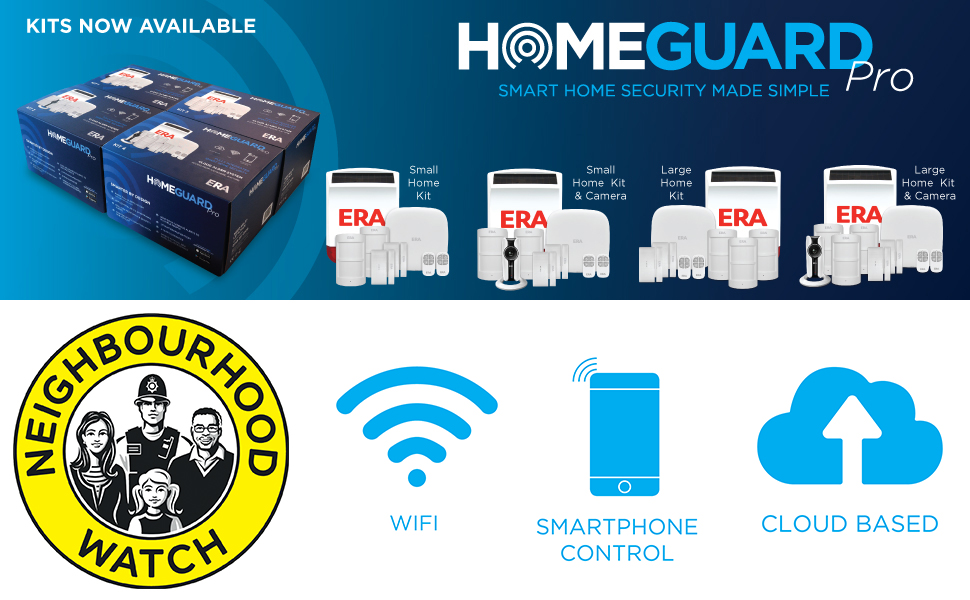 ERA HomeGuard Pro Home Security Burglar Alarm System Smart Wireless