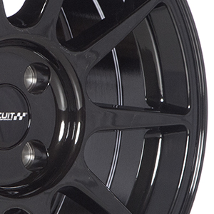 Circuit Performance CP23 16×7 Gloss Black 4×100 [+35mm] Wheels JDM Type R Style