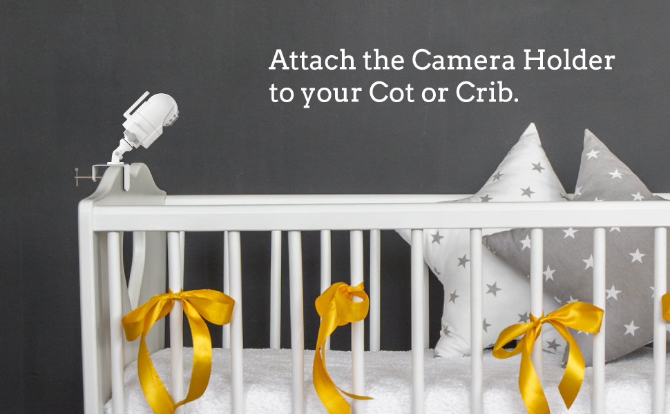 Baby Monitor Crib Mount Camera Shelf Video Stand for