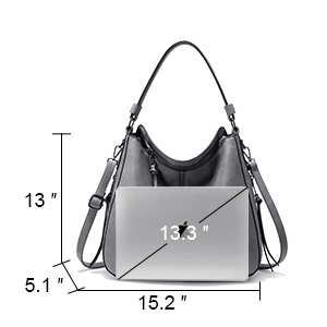 Borsa da donna in pelle, grande borsa in similpelle