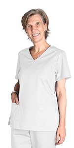 Barco One Team BTT005 Women's V-Neck Scrub Top