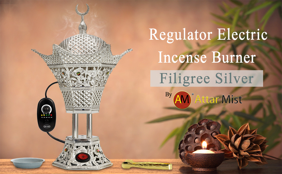 AM Regulator Electric Incense Burner Oud Frankincense