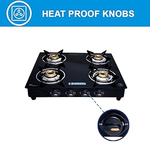 black gas stove; gas stove 4 burners; 4 gas burners; glass gas burners; 4 burner glass top gas stove