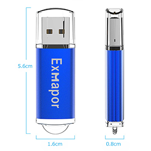 Amazon.co.jp: 10個 8GB USBメモリ・フラッシュドライブ Exmapor