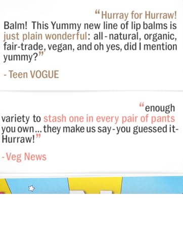 Organic Vegan Cruelty Free No GMO Gluten Free All Natural Luxury Lip Balm Chapstick