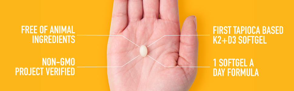 k2 d3 sports research plant based vegan certified softgel