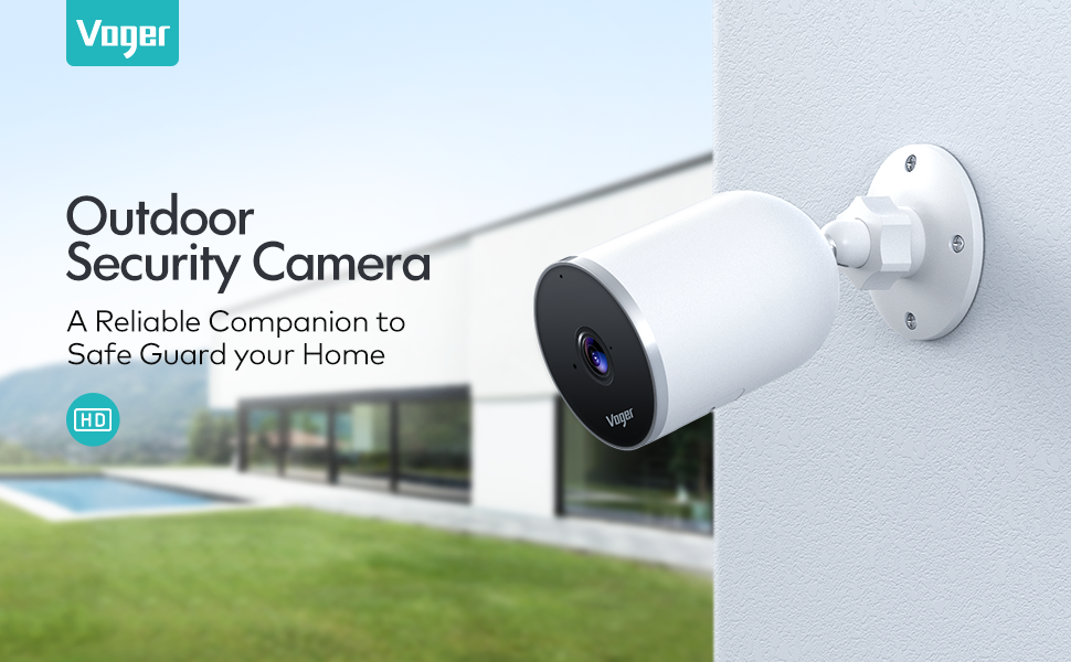 Voger Security Camera Outdoor, 1080P WiFi CCTV Camera Amazon.co.uk