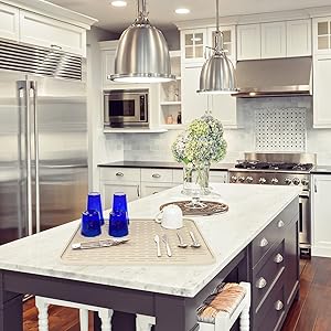 Drying mat on counter