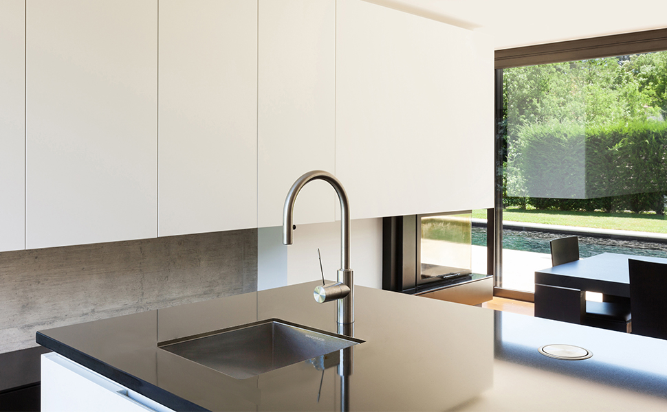 Bar Sink, MENSARJOR 14'' x 18'' Single Bowl Kitchen Sink, 16 Gauge