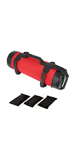 red weight bag