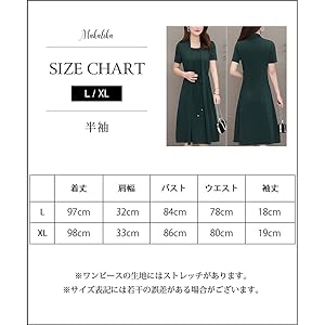 半袖のサイズ