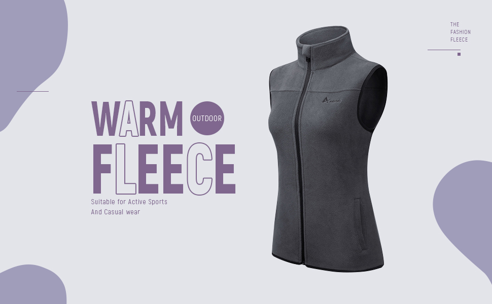 women fleece vest sweater vest winter vest outdoor warm vest