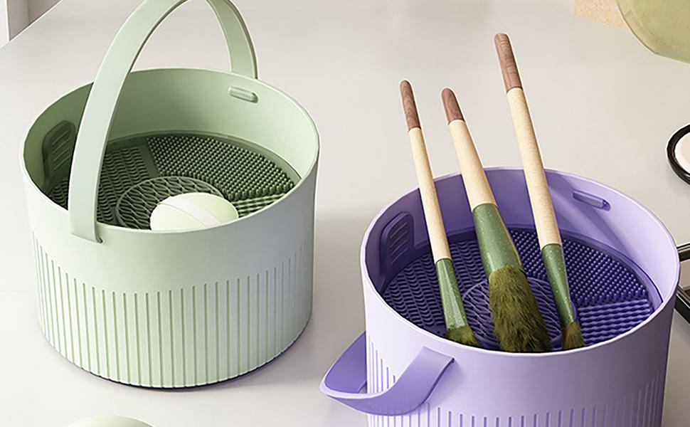 Makeup Brush Cleaner Bowl