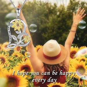 925 sunshine necklace