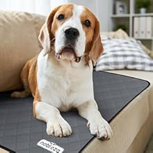 Line the backseat of your vehicle for travel comfort or mess prevention.