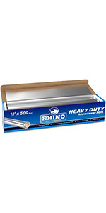 Aluminum Heavy Duty Aluminum Foil | 12 Inches by 500 Foot Long Roll, 25