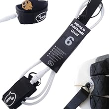 white surfboard leash