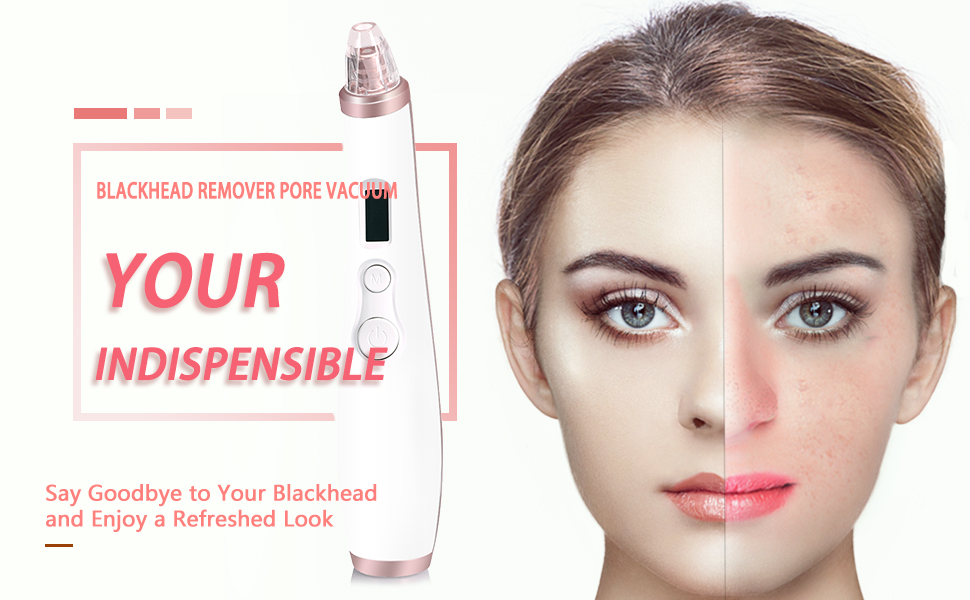 Blackhead Remover Pore Vacuum,Facial Pore Vacuum Electric