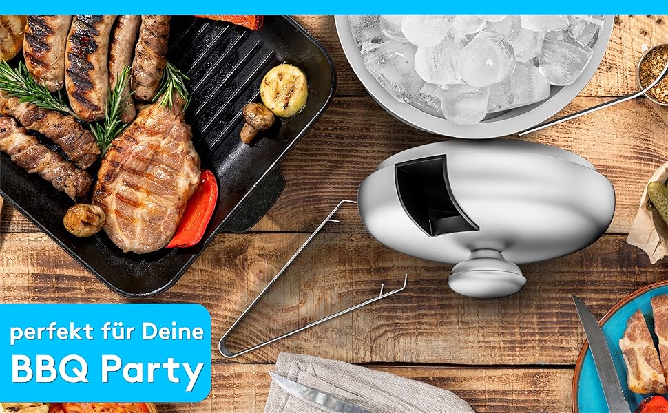 Cubitera de doble pared con tapa y pinzas de acero inoxidable con tapa para cubitos de hielo